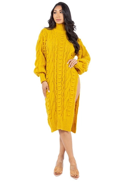Fashion Sweater Dress