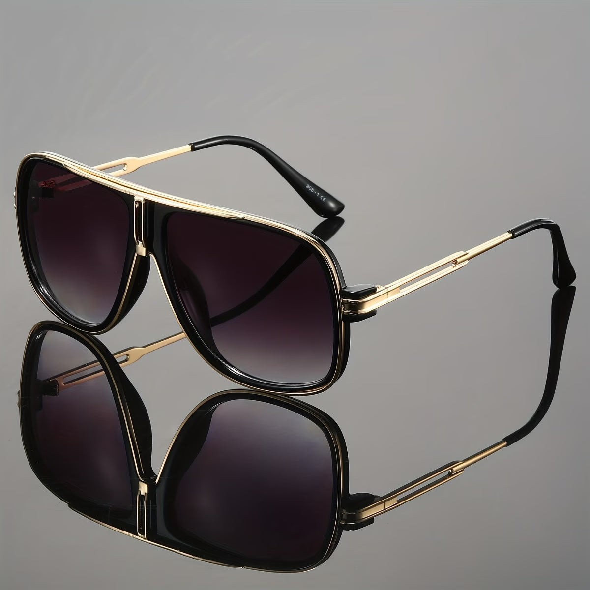 Oversized Aviator Sunglasses Men's
