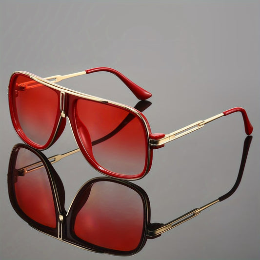 Oversized Aviator Sunglasses Men's