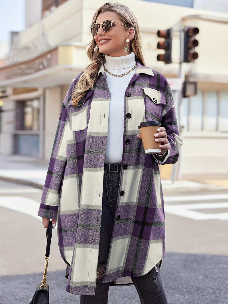 Flannel Plaid Jacket