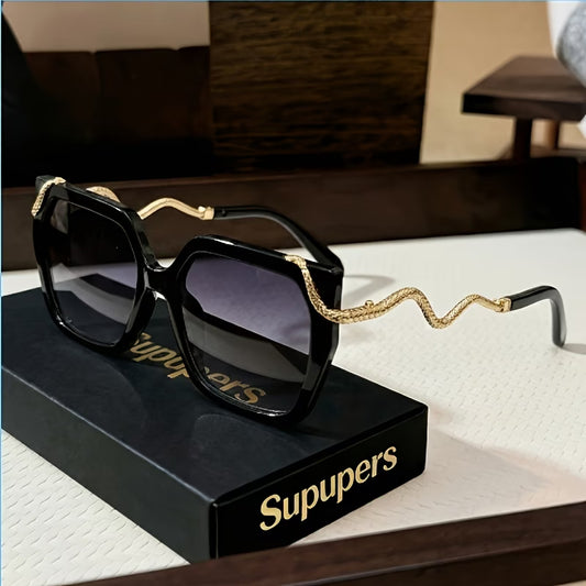 Gold Chain Temple Sunglasses