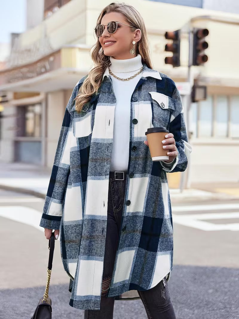 Flannel Plaid Jacket