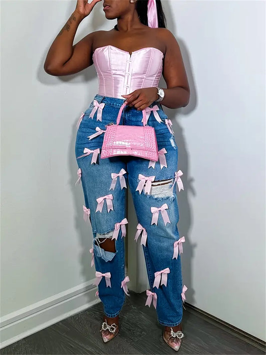 Bow Jeans