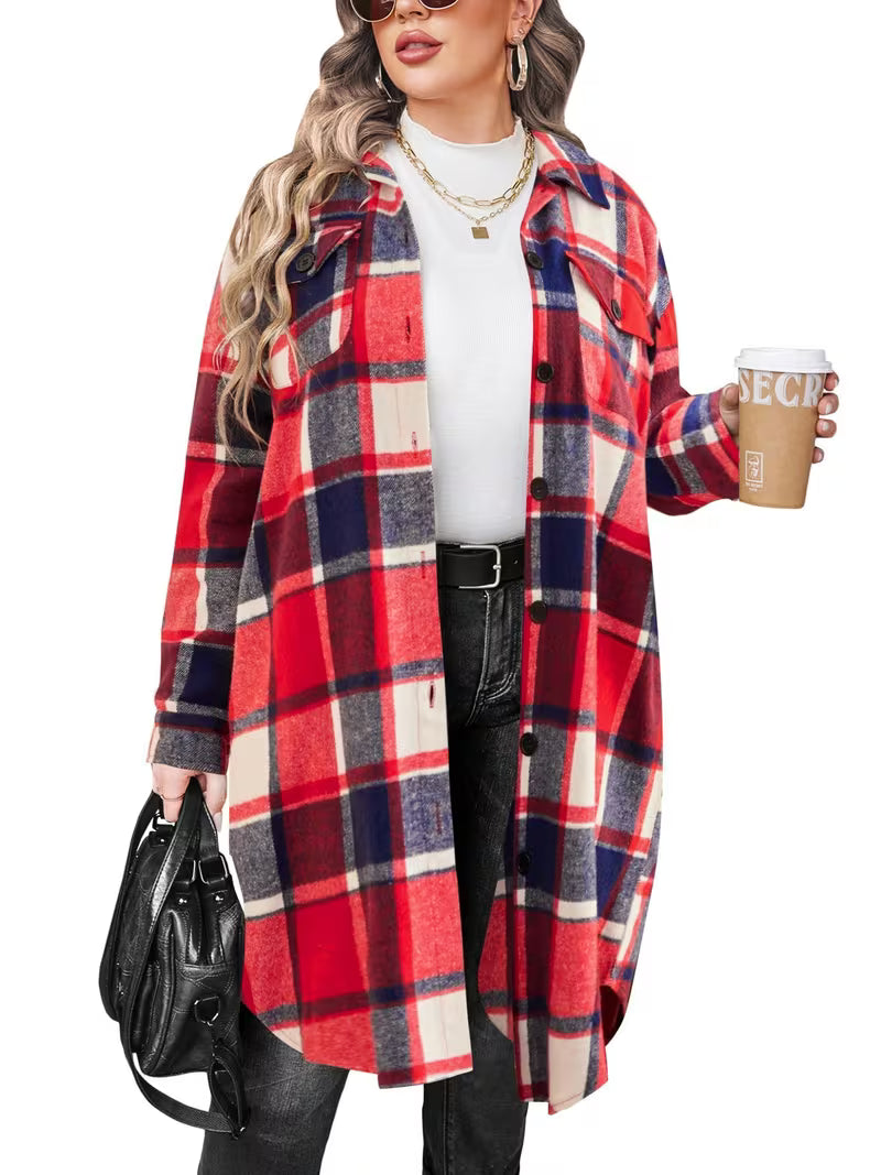 Flannel Plaid Jacket