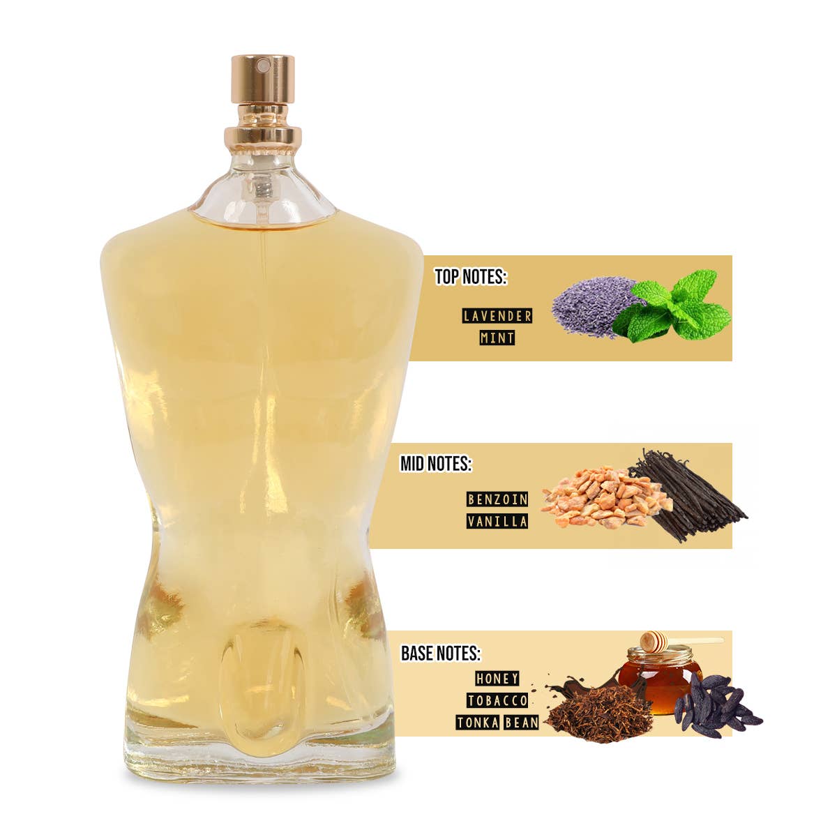 Golden Desire Spray Cologne Eau De Toilette For Men