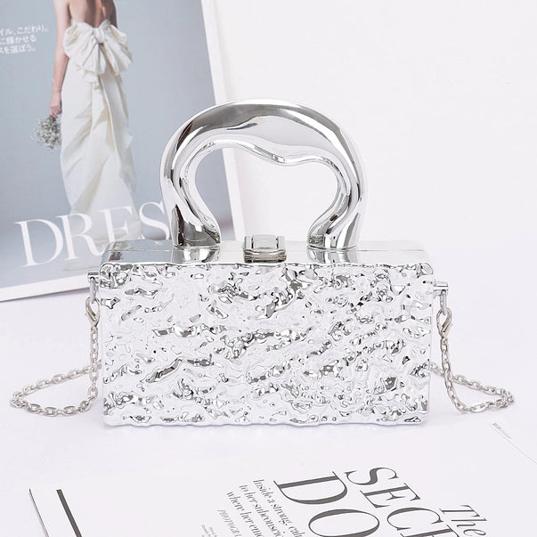 Metallic Acrylic Handbag