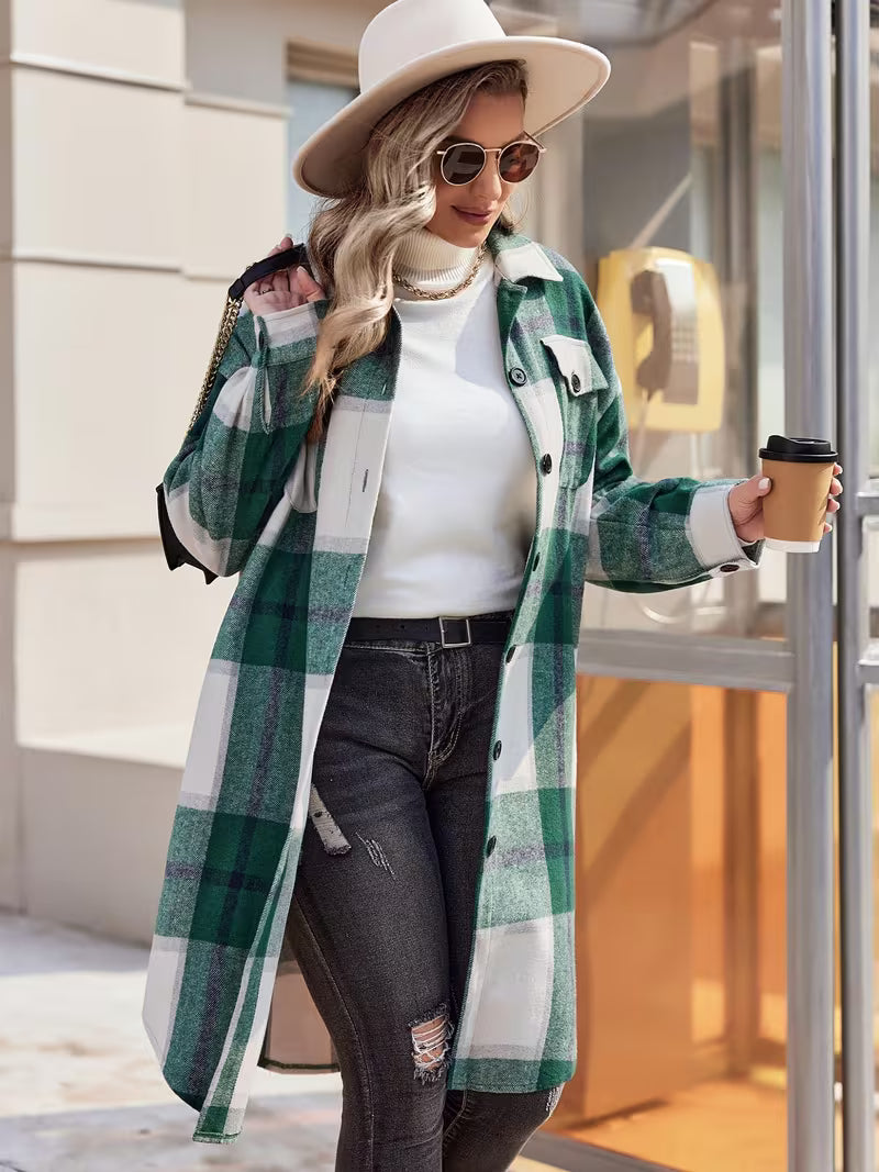 Flannel Plaid Jacket