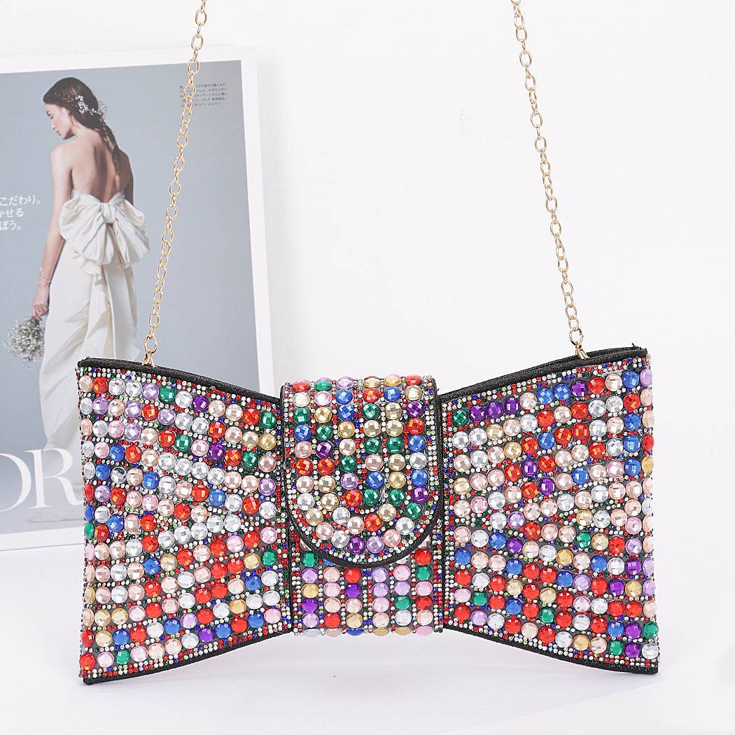 Rhinestone Party Clutch