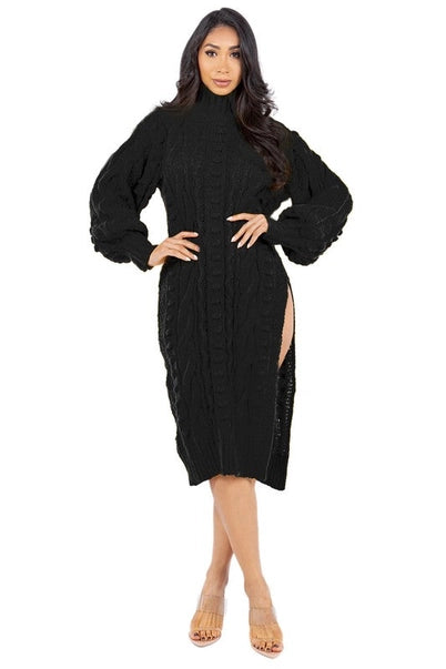 Fashion Sweater Dress
