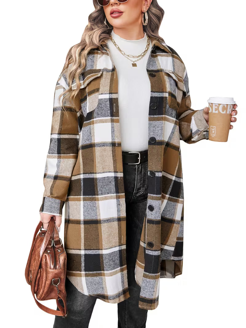 Flannel Plaid Jacket