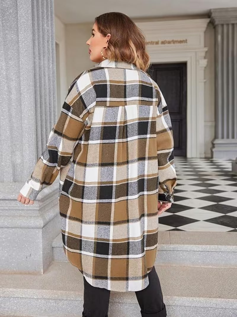 Flannel Plaid Jacket