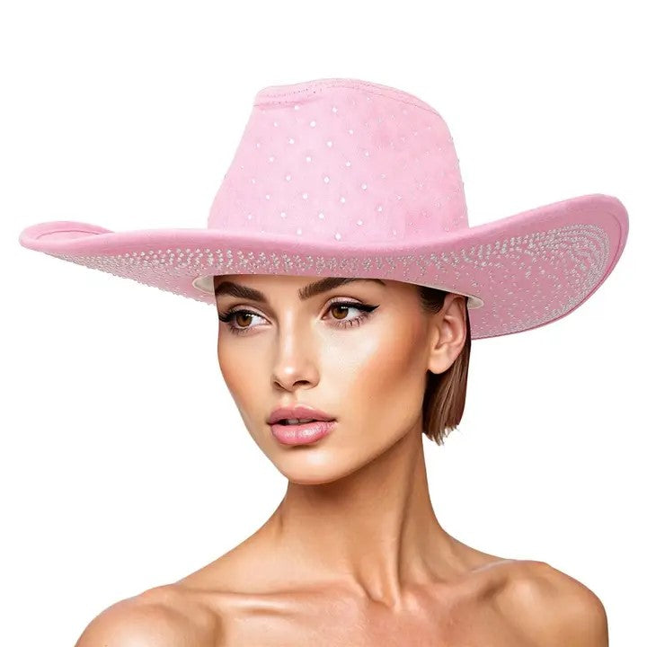 Cowboy Rhinestone Hat