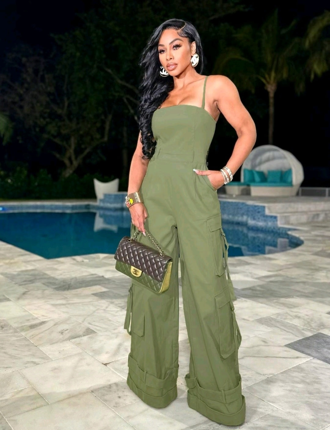 Kelly Cargo Jumpsuit