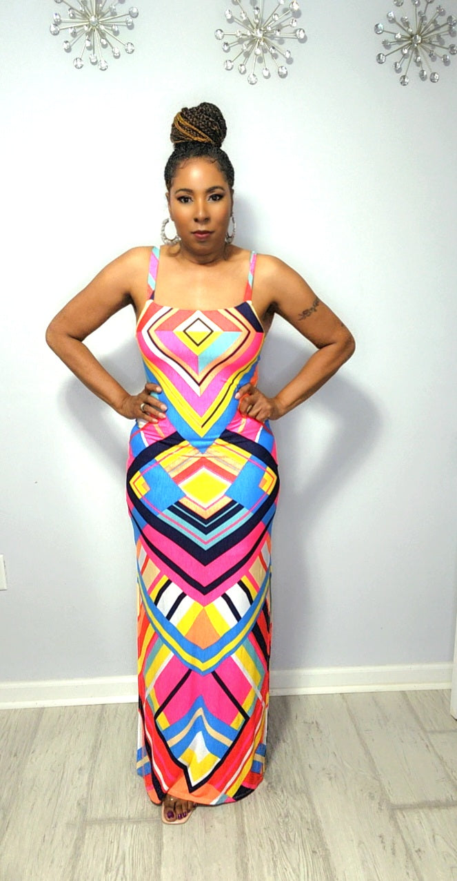 Laiya Colorful Maxi Dress