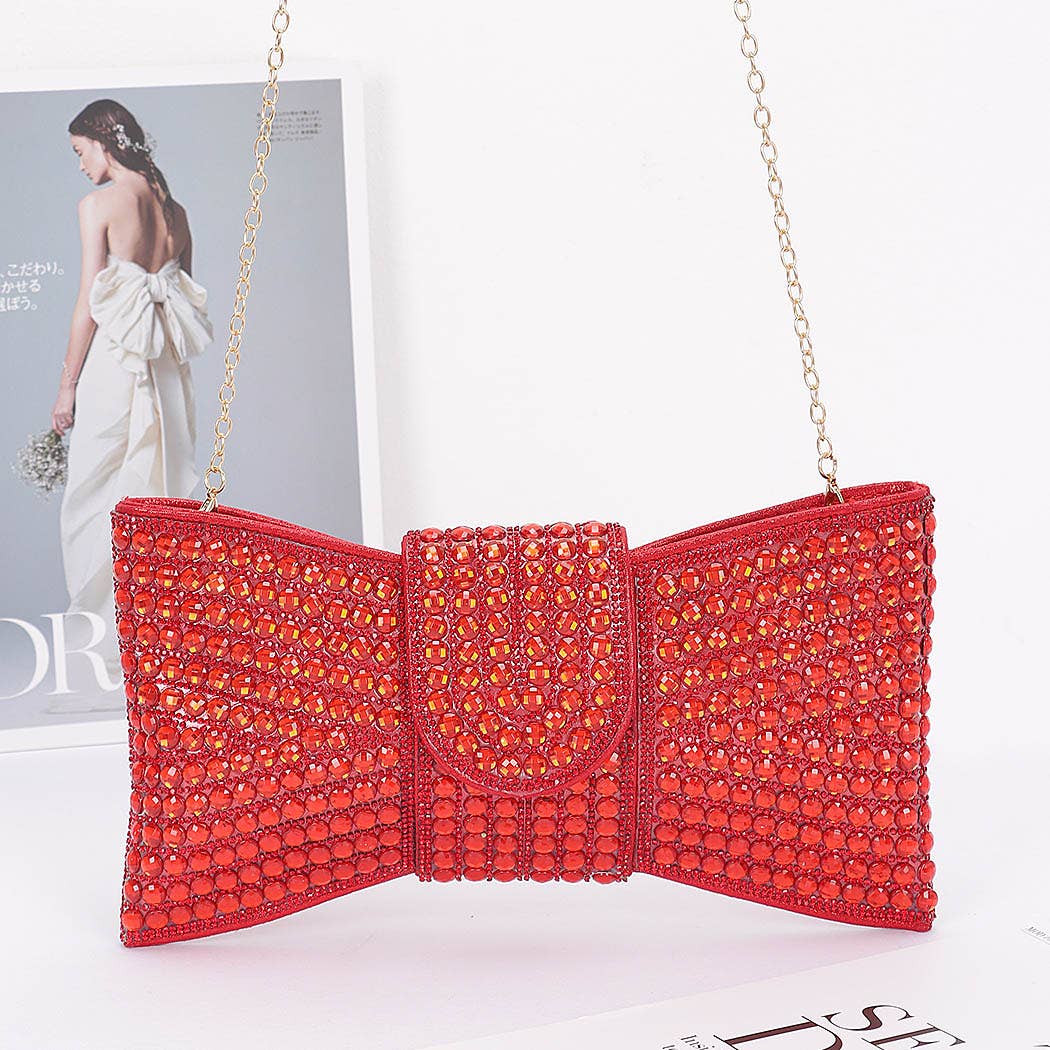 Rhinestone Party Clutch