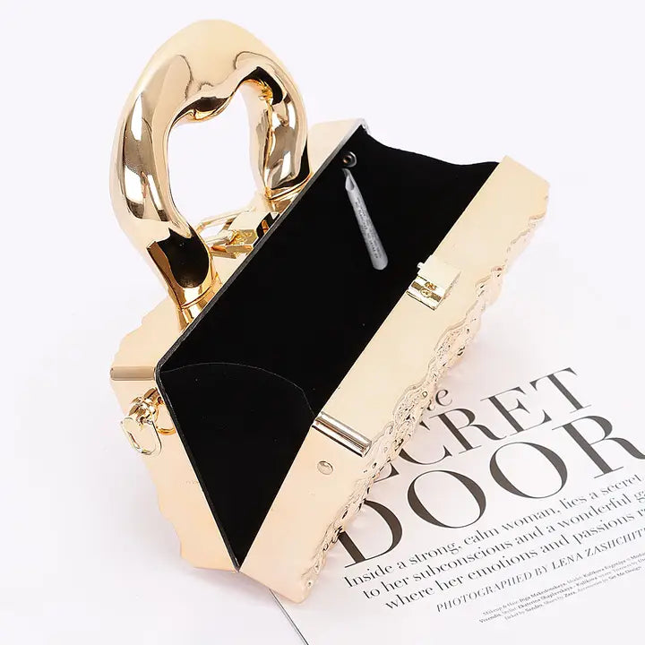 Metallic Acrylic Handbag