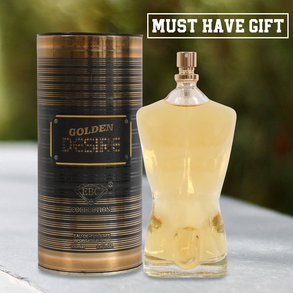 Golden Desire Spray Cologne Eau De Toilette For Men