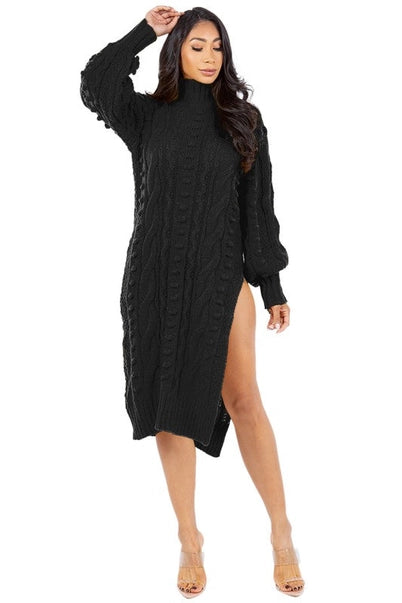 Fashion Sweater Dress