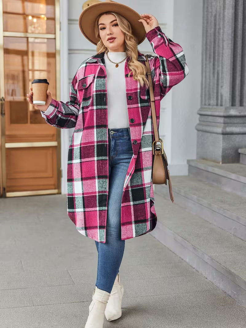 Flannel Plaid Jacket