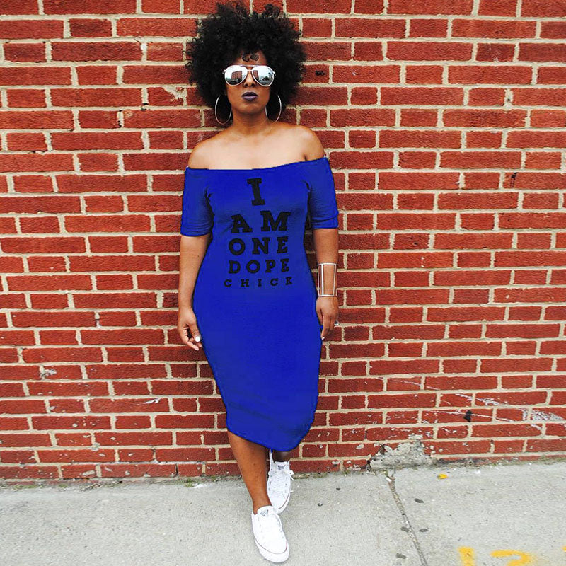 I am one shop dope chic dress