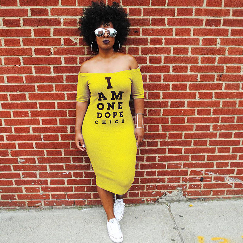 I am one dope chic dress hotsell