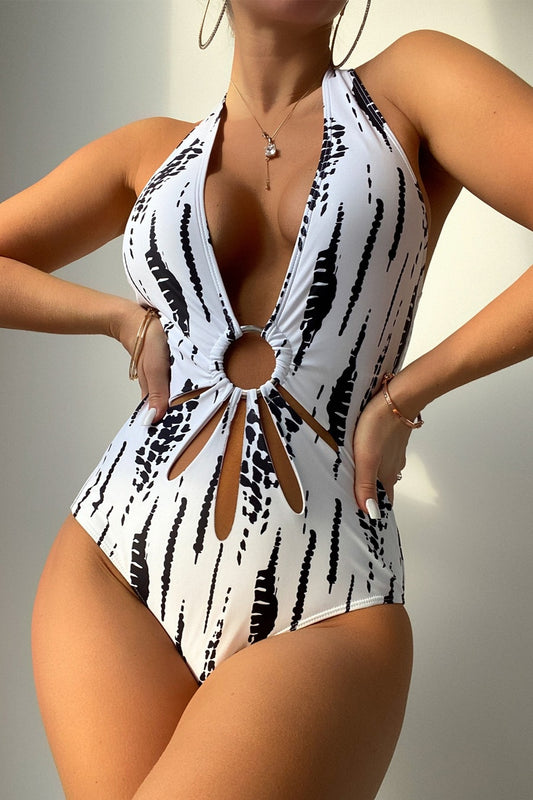 Sexy Halter Swimwear One-Piece